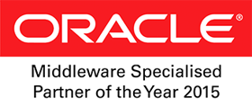 Oracle Middleware Specialised Partner of the Year Award 2015